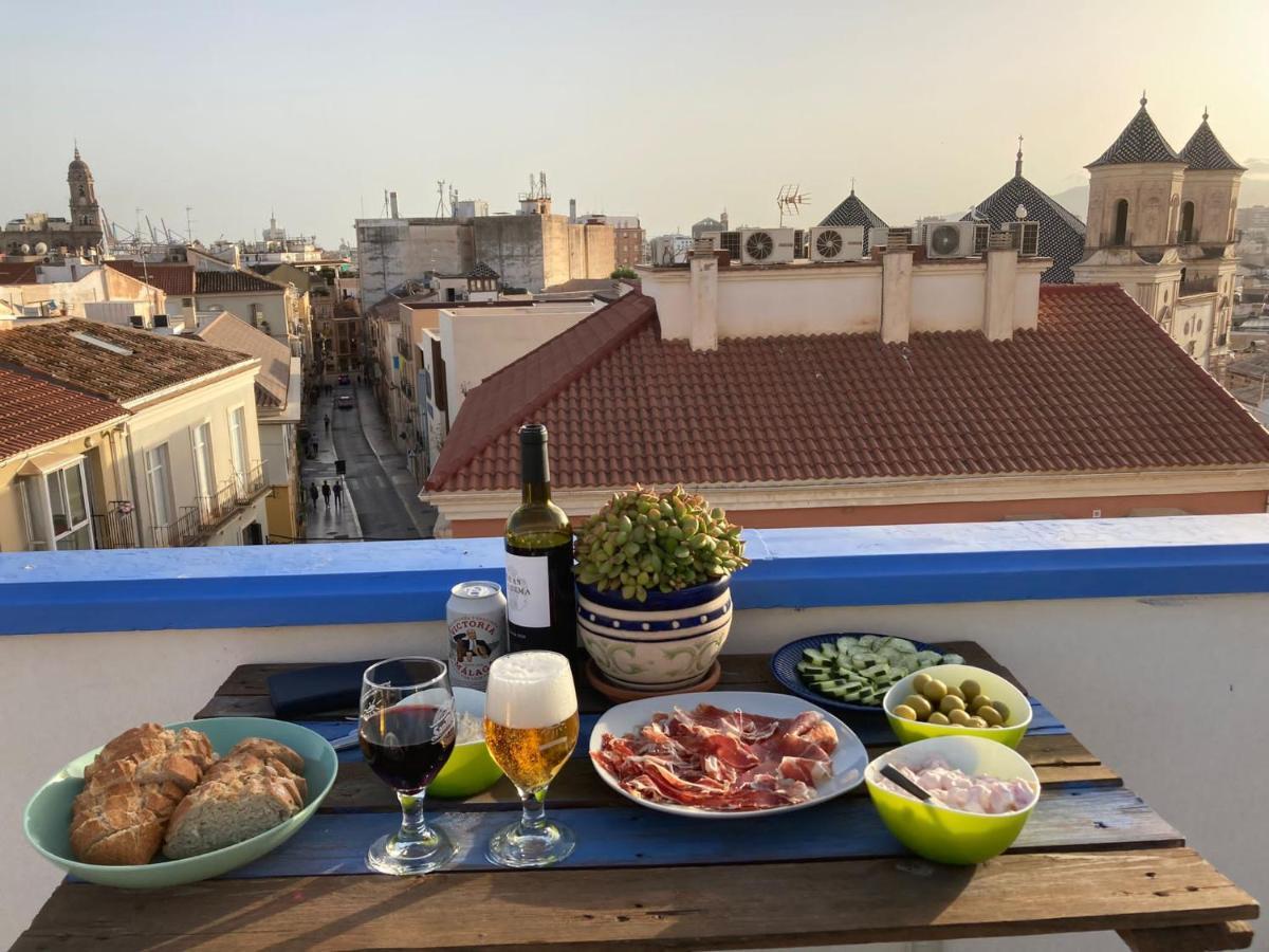 Charming Home With Private Terrace,Heart Of Malaga Zewnętrze zdjęcie