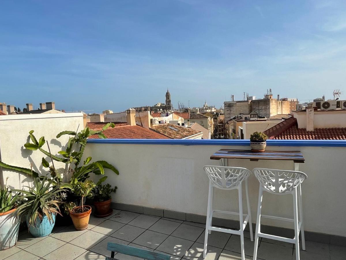 Charming Home With Private Terrace,Heart Of Malaga Zewnętrze zdjęcie