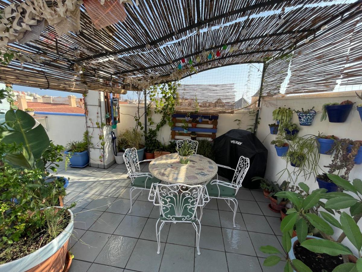 Charming Home With Private Terrace,Heart Of Malaga Zewnętrze zdjęcie